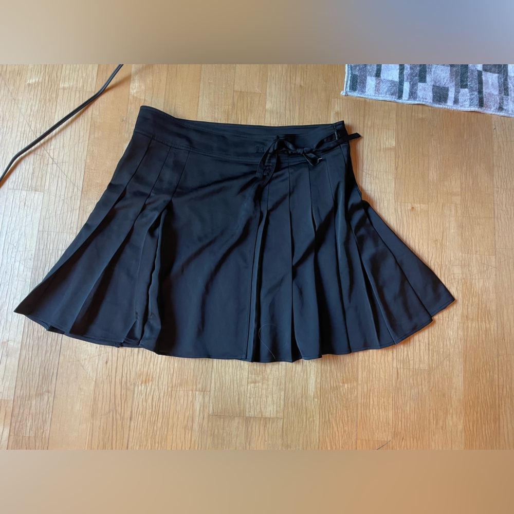 Karl Lagerfeld Paris Black Pleated Skirt